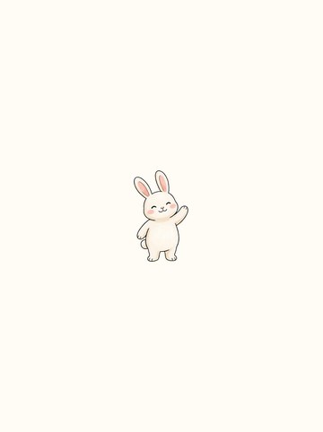 うさぎ・あいさつ（小 81×136px）