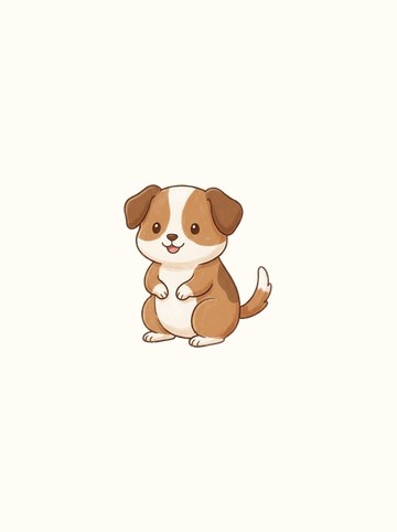 子犬・しっぽふり（中 180×197px）