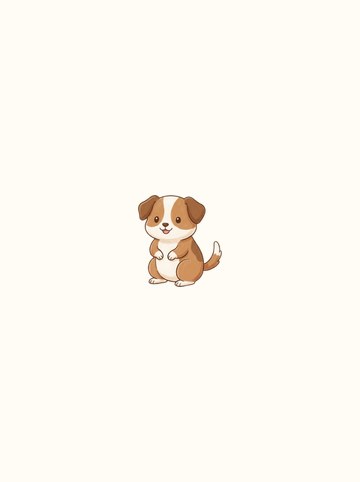 子犬・しっぽふり（小 112×123px）
