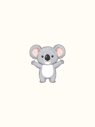 コアラ・ぎゅっ（中 181×194px）