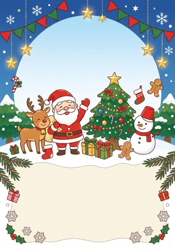 クリスマス背景 01
