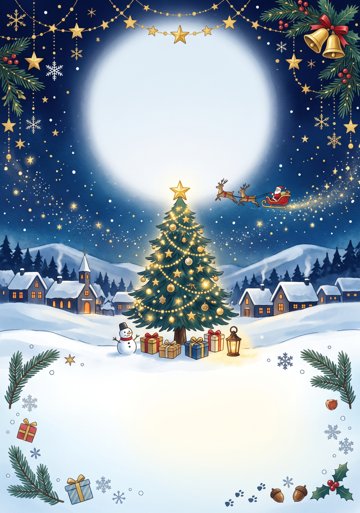 クリスマス背景 14