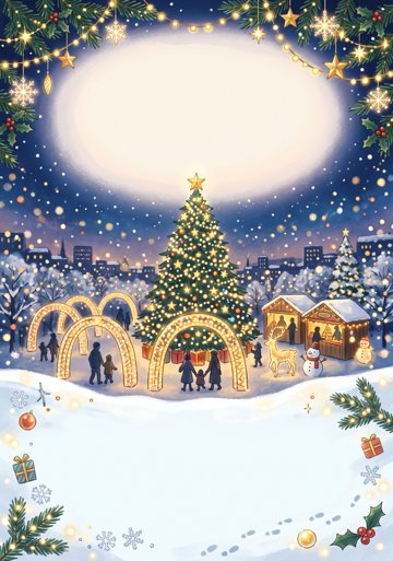 クリスマス背景 23