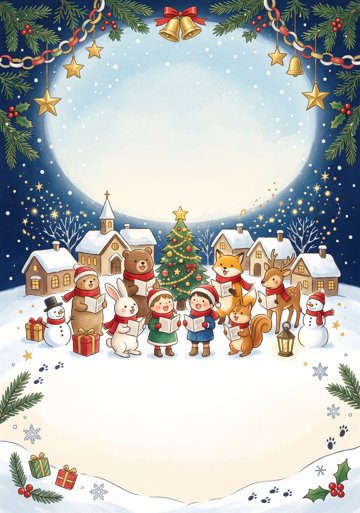 クリスマス背景 24