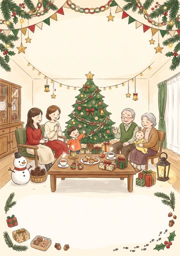クリスマス背景 25