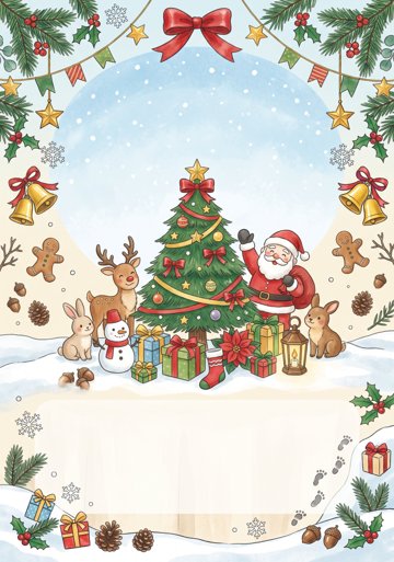 クリスマス背景 29