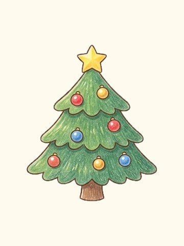 クリスマスツリー（273×324px）