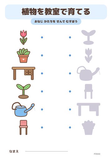 植物を教室で育てる