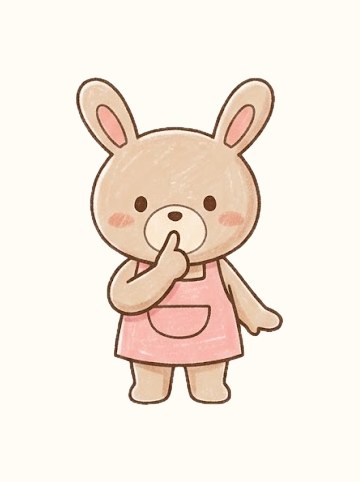 うさぎ・しー（原寸 209×330px）