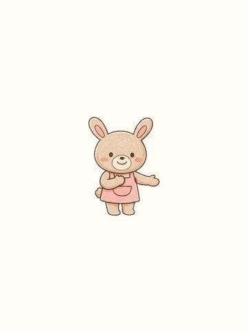 うさぎ・どうぞ（小 104×144px）
