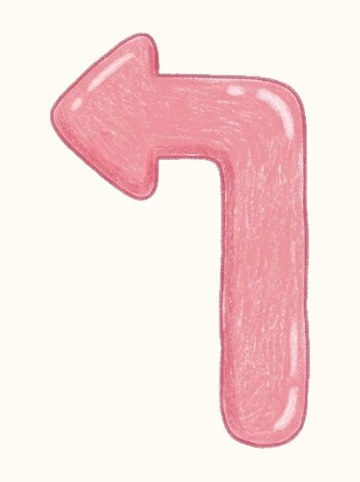 上へ進んで右へ曲がる（ピンク）・左右反転（262×419px）