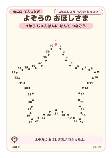 よぞらの おほしさま