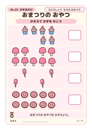 おまつりの おやつ