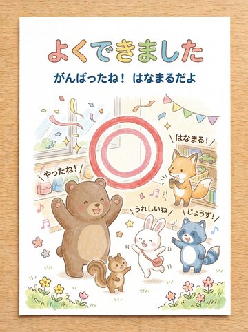 よくできました