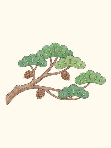 松の枝（449×288px）